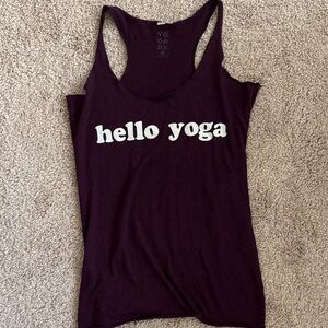 Women's Dark Purple Tank Top